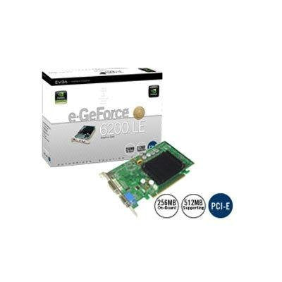 eVGA e-GeForce 6200 LE 256MB DDR PCIe Graphics Card 256-P2-N297-LX