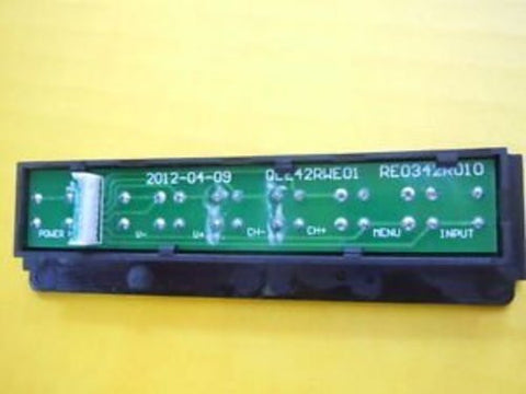 RCA LED52B45RQ Key Button Board-QLE42RWE01