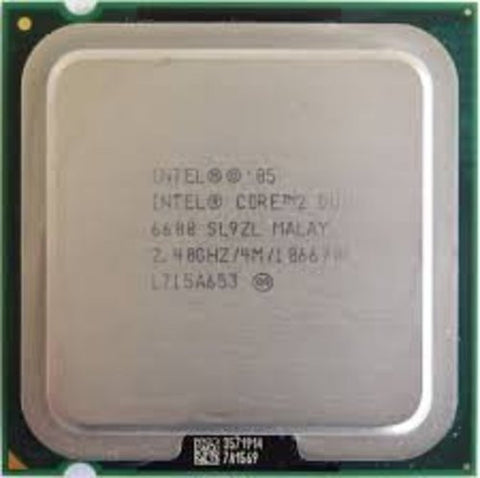 Intel Core 2 Duo E6600 2.4GHz/4M/1866 Processor- SL9ZL