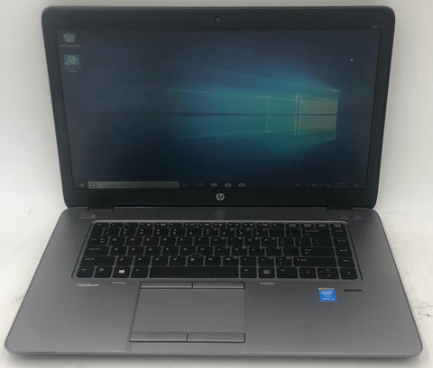 HP EliteBook 850 G2 Laptop- 256GB SSD, 8GB RAM, Intel i5 CPU, Windows 10 Pro