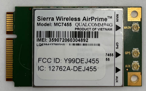 Sierra Wireless AirPrime MC7455 4G LTE Wireless Cellular Modem