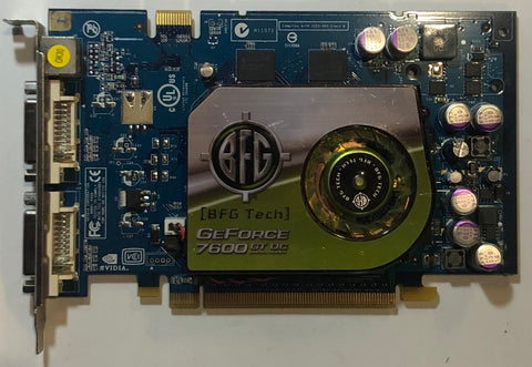 BFG Tech GeForce 7600 GT OC 256MB PCI-E Graphics Card- BFGR76256GTOCE