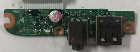 HP Pavilion 15-F Laptop USB/Audio Board- DA0U83TB6E0