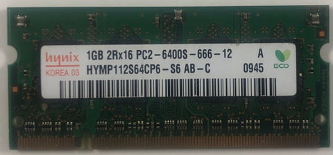 Hynix HYMP112S64CP6-S6 1GB DDR2 Laptop RAM Memory