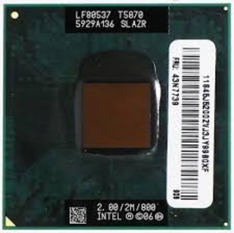 Lenovo ThinkPad SL500 Laptop Intel Core 2 Duo T5870 Processor- SLAZR