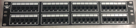 ICC 48-Port Cat5e Rackmount Patch Panel