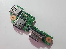 Dell Inspiron N5010 Laptop Dual USB Port Board- 48.4HH03.011