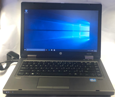 HP ProBook 6470b Laptop- 500GB HDD, 4GB RAM, Intel i5-3210M CPU, Windows 10 Pro