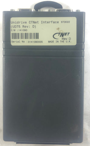 Control Techniques Unidrive UD75 CTNet Interface Application Module- STD022