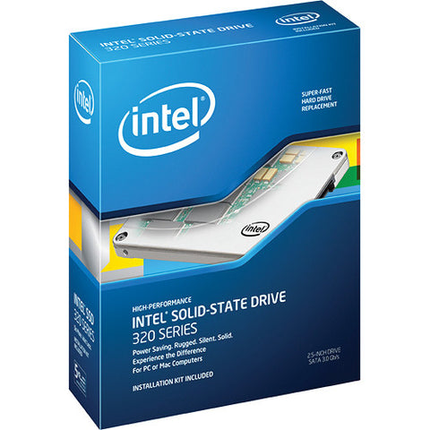 Intel 320 Series 120 GB 2.5" Internal Solid-State Drive- SSDSA2CW120G3K5