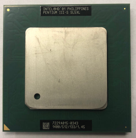 Intel Pentium III 1.4GHz-S Desktop CPU Processor- SL5XL