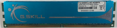 G.Skill F2-6400CL4D-4GBPK 2GB DDR2 Desktop RAM Memory