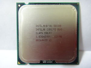 Intel Core 2 Duo E8300 CPU Processor- SLAPN