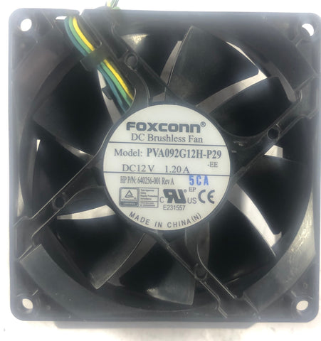 HP PVA092G12H-P29 Desktop Cooling Fan & Shroud Assembly- 640256-001