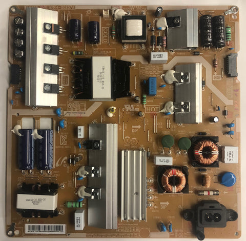 Samsung UN50JU6500F 4K LED TV L55S6_FHS Power Supply Board- BN44-00807A