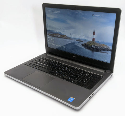 Dell Inspiron 5558 Laptop- 180GB SSD, 8GB RAM, Intel i5-5250U CPU, Win 10 Home