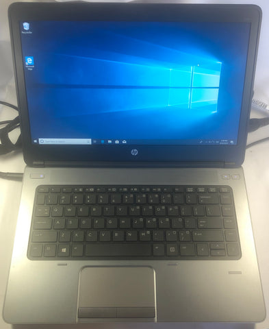 HP ProBook 645 G1 Laptop- 240GB SSD, 4GB RAM, AMD A4-5150M CPU, Windows 10 Pro