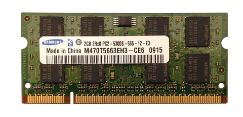 Samsung M470T5663EH3-CE6 2GB DDR2 Laptop RAM Memory