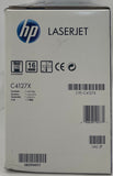 HP LaserJet 27X Black High Volume Print Cartridge- C4127X