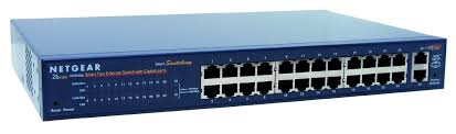 Netgear 24-Port Smart Switch with Gigabit Ports- FS526T
