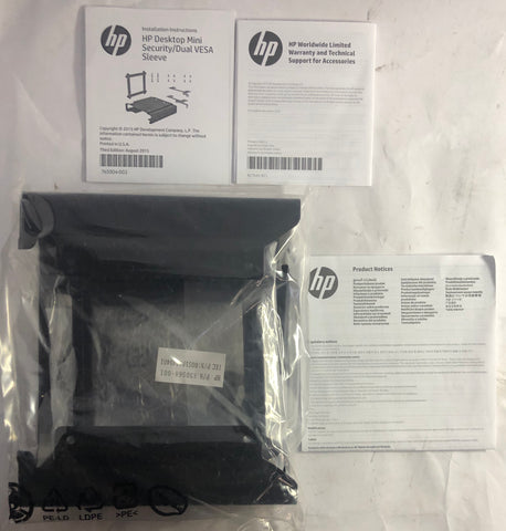 HP G1K22AT Desktop Mini Security Dual VESA Sleeve- 805621-003