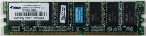 Elixer M2U25664DS88B3G-5T 256MB DDR Desktop RAM Memory