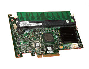 DELL PowerEdge 1950 SAS RAID Controller Adapter Card With Cable- WX072