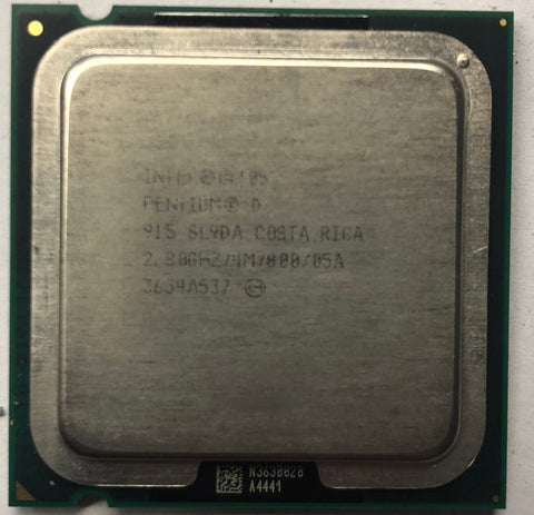 Intel Pentium D 915 Desktop CPU Processor- SL9DA