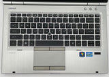 HP EliteBook 8460p Laptop- 128GB SSD, 4GB RAM, Intel i5 CPU, Windows 10 Pro