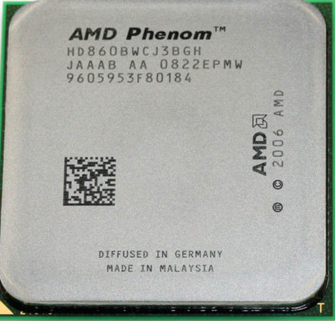 AMD Phenom X3 8600B Desktop CPU Processor- HD860BWCJ3BGH
