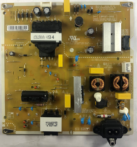 LG 55UM7300PUA 4K LED TV LGP55T-19U1 Power Supply Board- EAY65149301