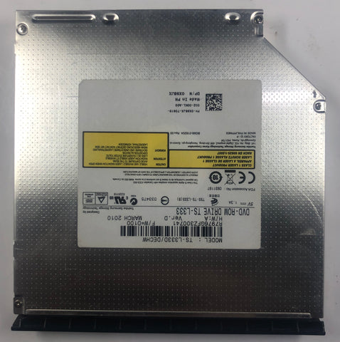 Dell Latitude E5500 Laptop TS-L333 DVD-ROM Drive- X98JX