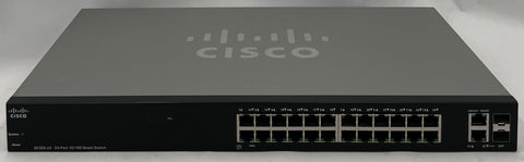 Cisco SF200-24 24-Port 10/100 Smart Switch
