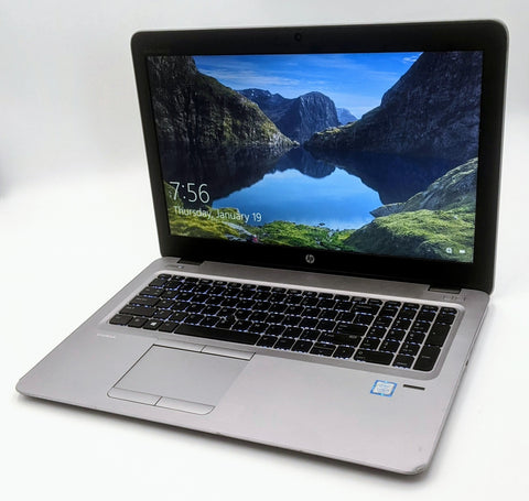 HP EliteBook 850 G4 Laptop- 250GB SSD, 8GB RAM, Intel i5-7200U, Windows 10 Pro