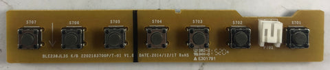 Seiki SE24FE01-W LED TV Key Button Board- BLE238JL35