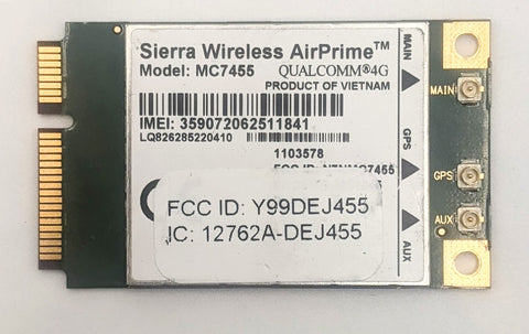 Sierra Wireless AirPrime MC7455 4G LTE Wireless Cellular Modem