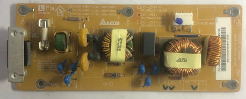Sharp LC-42D64U LCD TV RUNTKA317WJQZ SMPS Board- DC-2541-1