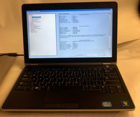 Dell Latitude E6220 Laptop- 4GB RAM, Intel Core i5-2520M