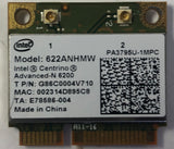 Toshiba Tecra A11 Laptop 622ANHMW Wireless Advanced-N WiFi Card- G86C0004V710