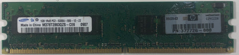 Samsung M378T2863QZS-CE6 1GB DDR2 Desktop RAM Memory
