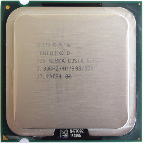 Intel Pentium D 925 Desktop CPU Processor- SL9KA