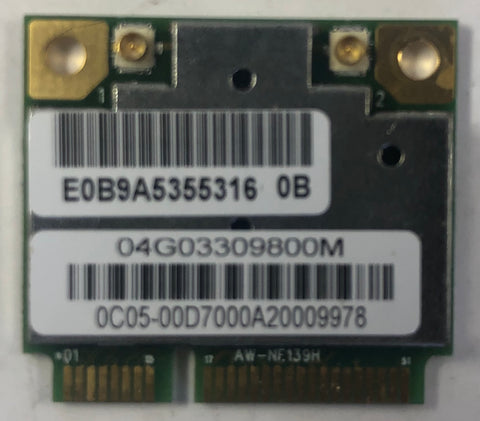 Asus X53E Laptop AW-NE139H Wireless WiFi Mini Card- 04G03309800M