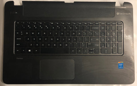 HP Pavilion 17 Laptop Palmrest, Touchpad, & Keyboard Assembly- EAY1700601A