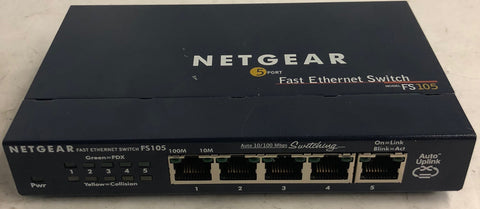 Netgear ProSafe 5-Port Desktop Switch- FS105