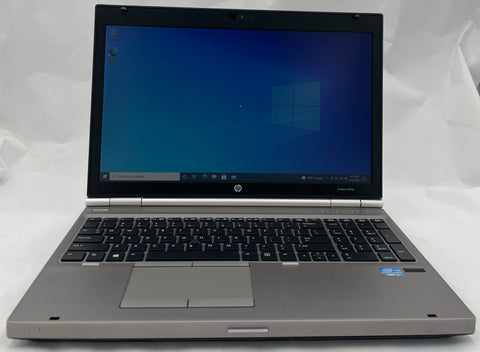 HP EliteBook 8570p Laptop- 128GB SSD, 4GB RAM, Intel i5 CPU, Windows 10 Pro