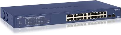 Netgear ProSafe 24-Port Gigabit Managed Switch- GS724TP