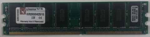 Kingston KVR266X64C25/1G 1GB DDR Desktop RAM Memory