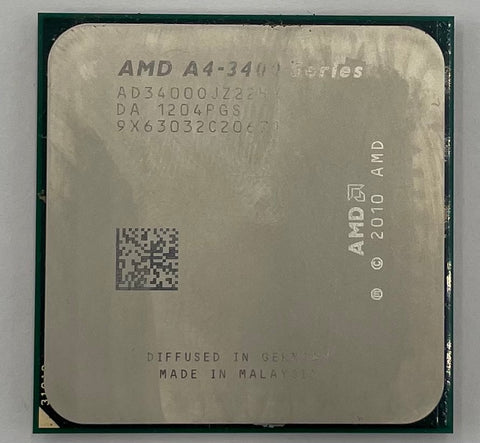 AMD A4-3400 Series Desktop CPU Processor- AD3400OJZ22GX