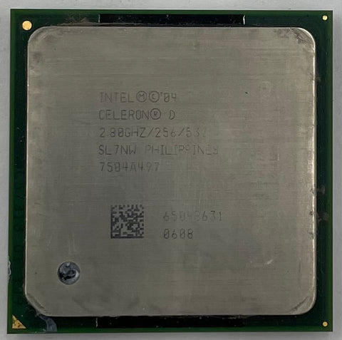 Intel Celeron D 335 Desktop CPU Processor- SL7NW