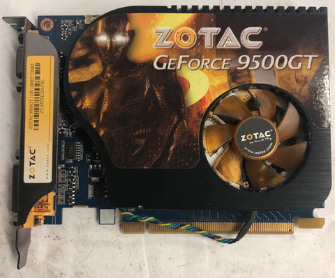 Zotac GeForce 9500GT 1GB PCI-E Graphics Card- ZT-95TEK2M-FSL